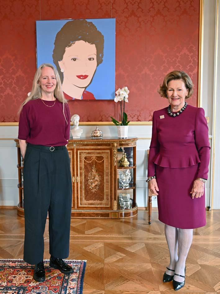 Kongelige fond og stiftelser Dronning Sonja overrakte Queen Sonja Print