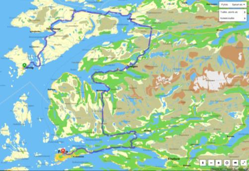 østsiden av øya Frøya i Bremanger kommune i Sogn og Fjordane