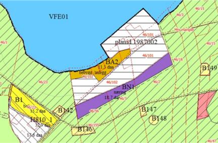 Figur 2: Utsnitt fra Kystplan II Midt- og Sør-Troms 4.2. Kommuneplanens arealdel Gjeldende kommuneplanens arealdel for Dyrøy kommune ble revidert i oktober 2019.