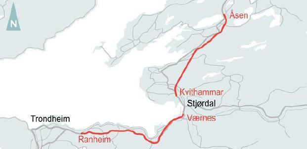 Prosjektet ble formelt vedtatt av Stortinget i Prop. 82 S (2018 2019). Der la Samferdselsdepartementet til grunn en forventet kostnad på 15,0 milliarder 2019-kr for hele strekningen.