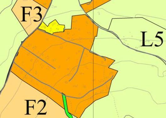 Eiendommen er tidligere regulert gjennom disposisjonsplan for gnr 132, bnr 110 fra 1976.