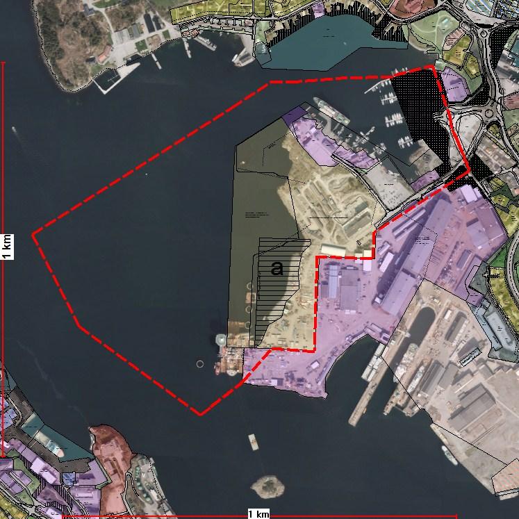 Gjeldende reguleringer Gjeldende planer, er plan 1066(Industri), plan 1361(spesialområde konstruksjoner) og plan 2192 (Ryfast).