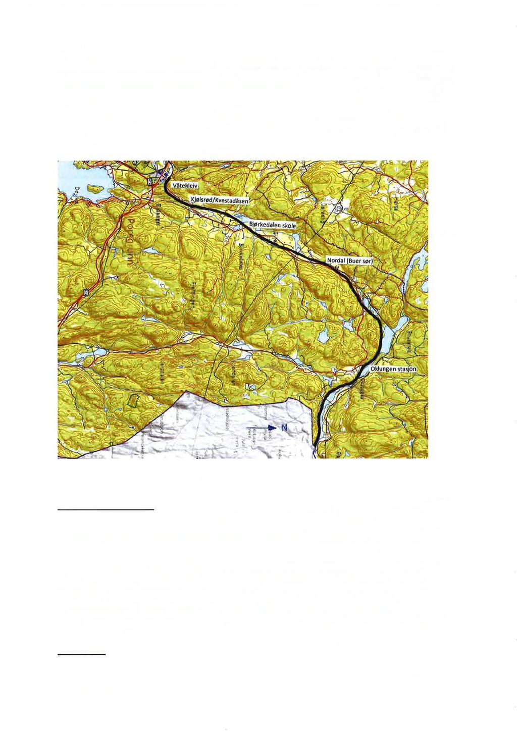 1.1 Bakgrunn Vestfoldbanens strekning mellom Larvik og Eidanger ble åpnet i 1882. Banen ble ombygd fra smalsporet til normalsporet jernbane i 1941.