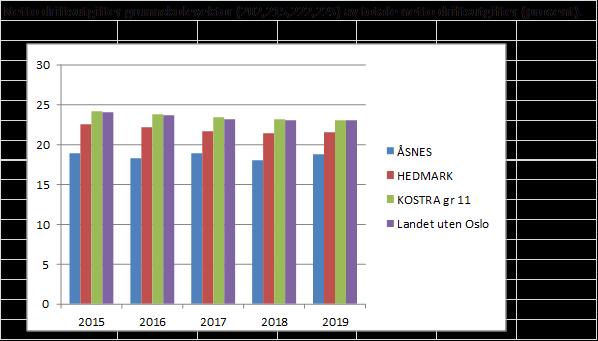 Som det fremgår, benytter kommunen mere ressurser enn sammenligningsgruppene pr bruker i målgruppen.