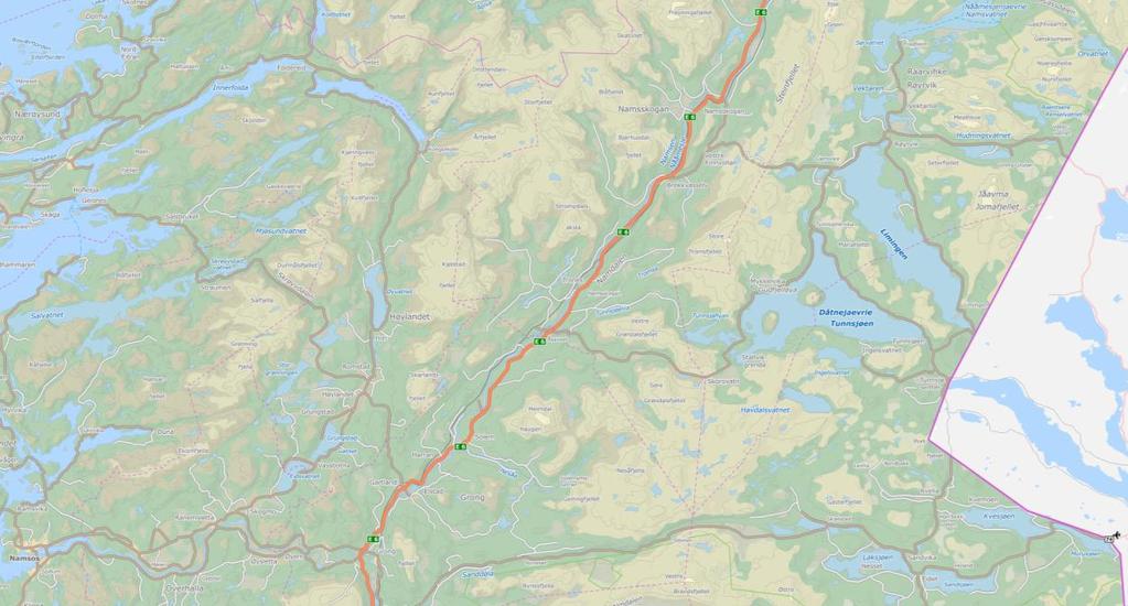 1 Bakgrunn og formål med utredningsarbeidet 1 Bakgrunn og formål med utredningsarbeidet 1.1 Bakgrunn for planarbeidet Området Joma ligger i Røyrvik kommune i Trøndelag fylke.