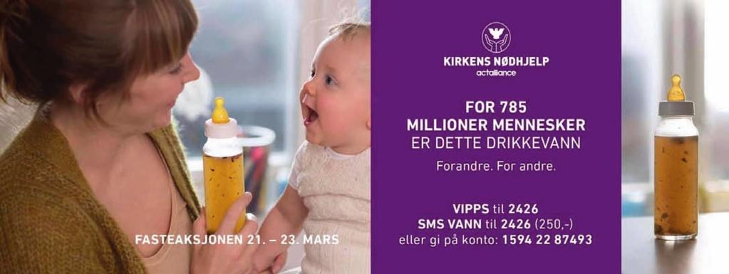 FASTEAKSJONEN Den årlege fasteaksjonen for konfirmantane i heile landet må også i år gjennomførast digitalt det vil seie på facebook.