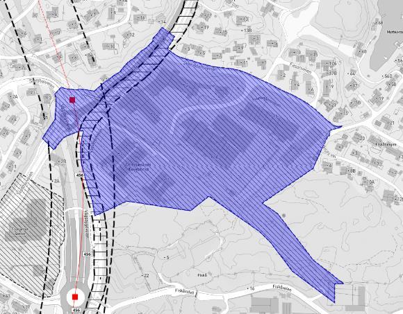 Kommunedelplan Kommunedelplan for Sykkelekspressveien (Plan ID 1134) og Kommunedelplan for Rv 456 Vågsbygdveien (vedtatt 2008) berører planområdets vestre del.