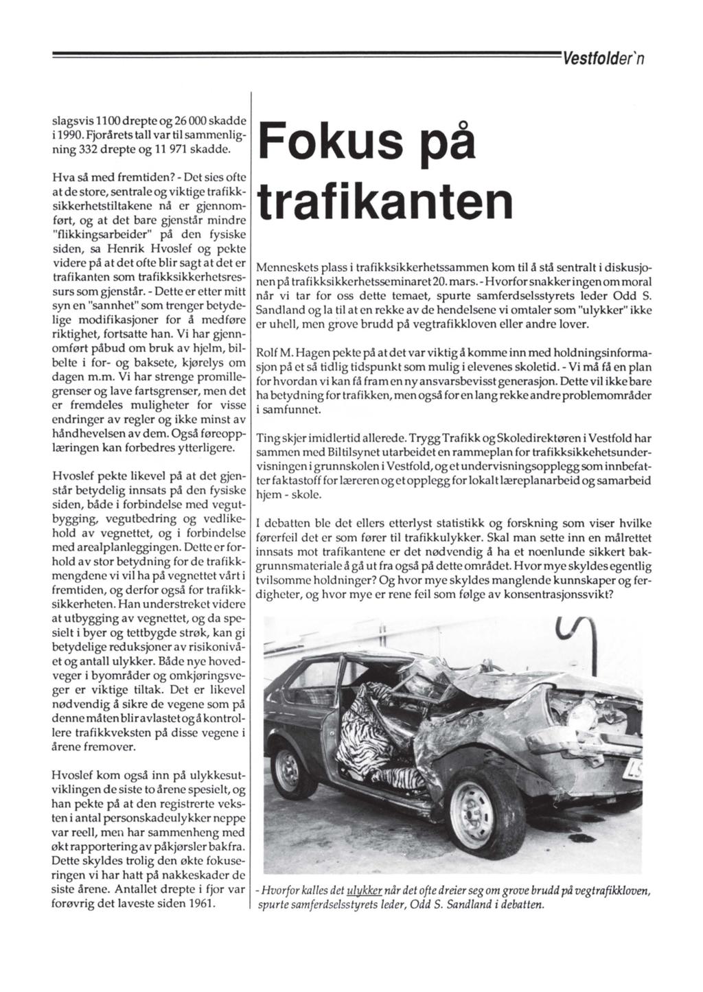Vestfolder 'n Intern-avis for Statens vegvesen Vestfold - PDF Free Download
