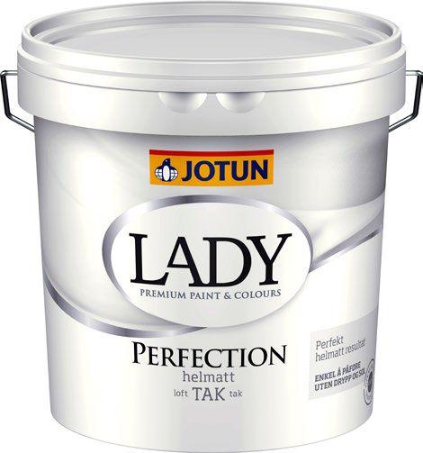 JOTUN LADY PURE COLOR Glansgrad: 01 supermatt. Unik fargeopplevelse. Slitesterk.