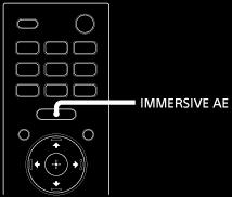 [Immersive Audio Enhancement: On]: Aktiverer Immersive Audio Enhancement-funksjonen. [Immersive Audio Enhancement: Off]: Deaktiverer Immersive Audio Enhancement-funksjonen.