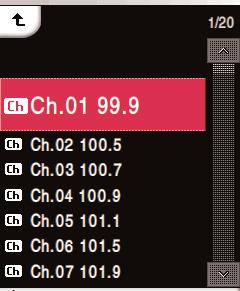 Lytte til FM-radio (Tilleggsutstyr avhengig av modell) Stille inn FM-radio 1 Velg ikonet i Hjem-menyen. Dempe volumet 1 Trykk midt på LCD-skjermen mens du lytter til radioen.