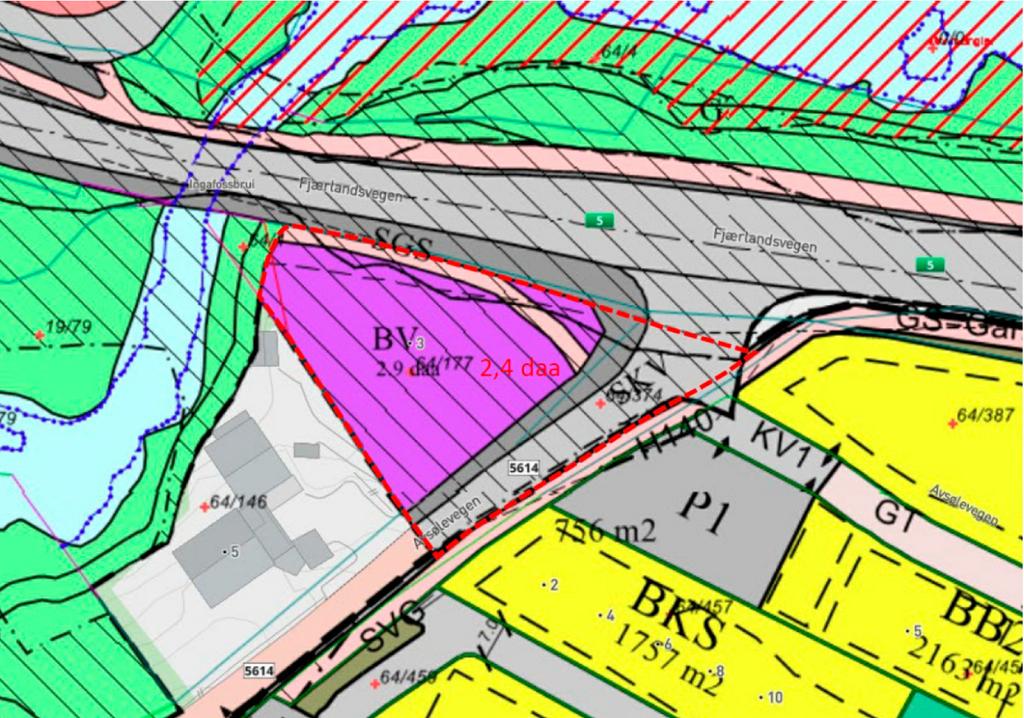 Framleggsstillar sitt forslag til planavgrensing: 2 STATUS I OMRÅDET 2.1 2.1 Planar etter plan- og bygningslova Kommuneplanen sin arealdel, vedteke: 2013.