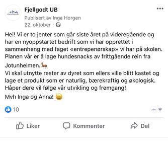 I tillegg er det et unikt produkt av rein, som du ikke finner i noen andre tilsvarende produkter.