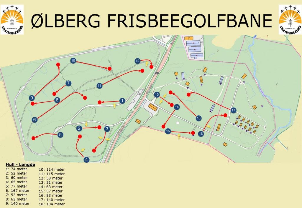 Guide til frisbeegolf & Caddybok. Ølberg Frisbeegolfbane - PDF Free Download