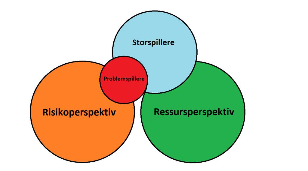 ressursperspektiv og risikoperspektiv, fordi perspektivene kan hjelpe oss til å forstå forskjellen mellom storspilling og problemspilling.