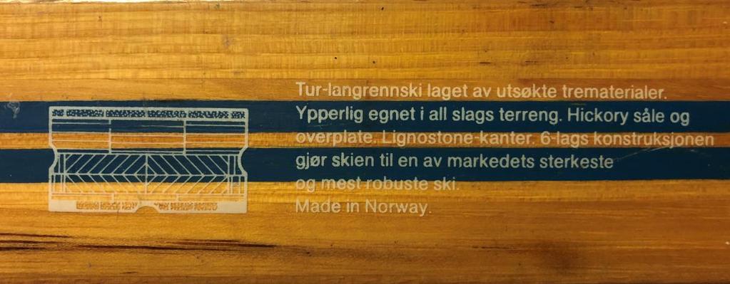 Skiene som ble produsert under Blefjell-navnet og under egne merker for bl.a. Intersportkjeden og AS Oslo Sportslager var mer lik skiene fra de øvrige norske skifabrikker, som f.eks.