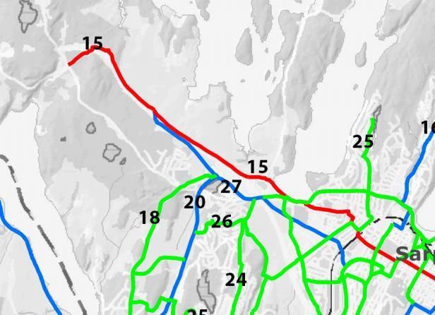 Fylkeskommunen eier sykkelvei 27 forbi Bjørnstadmyra. Det er Viken fylkeskommune som har ansvaret for hovedsykkelrute 27 fra Sandtangen (like vest for Bjørnstad) til Gudbrands vei øst i planområdet.