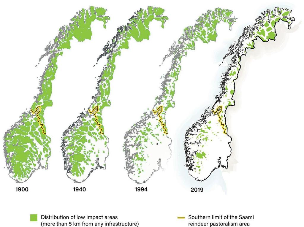 5 Kunnskapsstatus og forskningsbehov for vurderinger av konsekvenser av arealbruksendringer i reinbeiteområder 5.