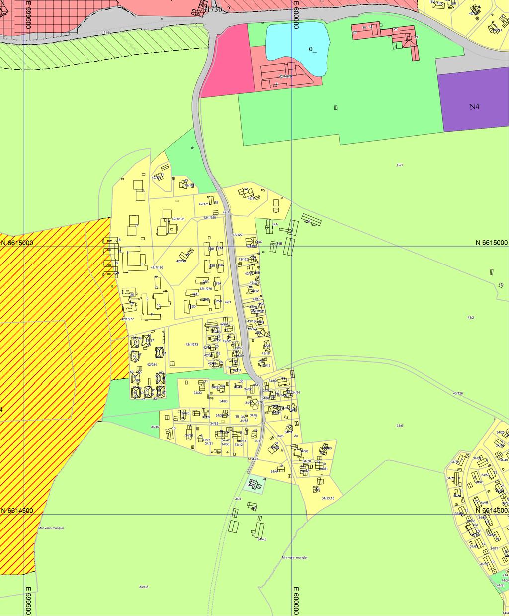 Kommuneplankart Ås kommune Eiendom: Adresse: Dato: Målestokk: 43/19/0/3 Herumveien 20A 19.05.