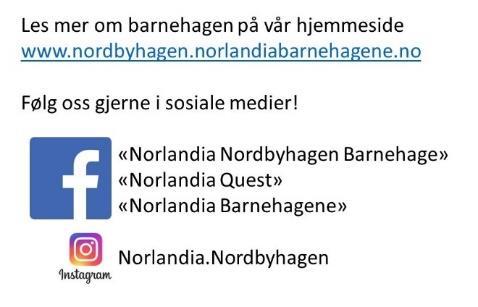 VELKOMMEN TIL OSS I samarbeid og forståelse skal vi sammen gi barnet ditt en god start i livet.