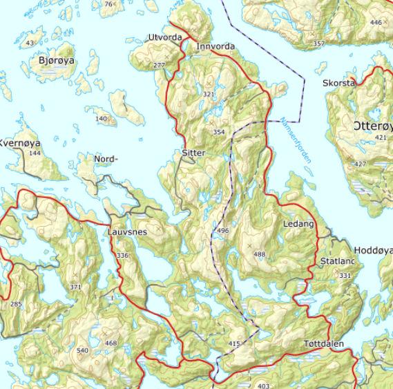 6 2. BESKRIVELSE AV PLANOMRÅDET 2.