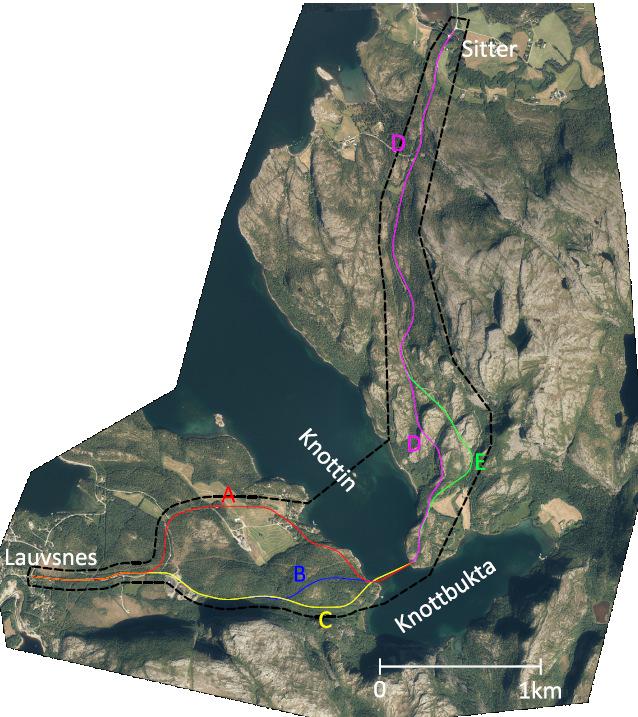 7 2.2 Planområdet Varslet planområde er vist i Figur 3.