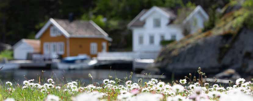 NØKKELINFORMASJON EIENDOMMEN FRA A TIL Å Utomhusarealene på området ferdigstilles samtidig - BOLIG UNDER OPPFØRING med ferdigstillelse av de enkelte byggene eller så snart årstiden tillater det.