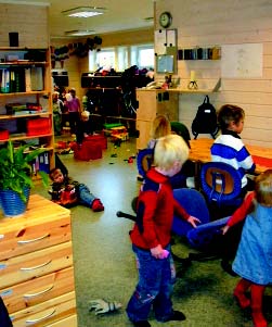 Charlottenlund barnehage, Trondheim Barnehagen er kommunal og består av to bygg.