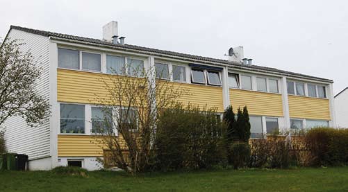3-4 eksempler fra hvert tiår etter 1950) ligger i noe avstand fra Stavanger sentrum.