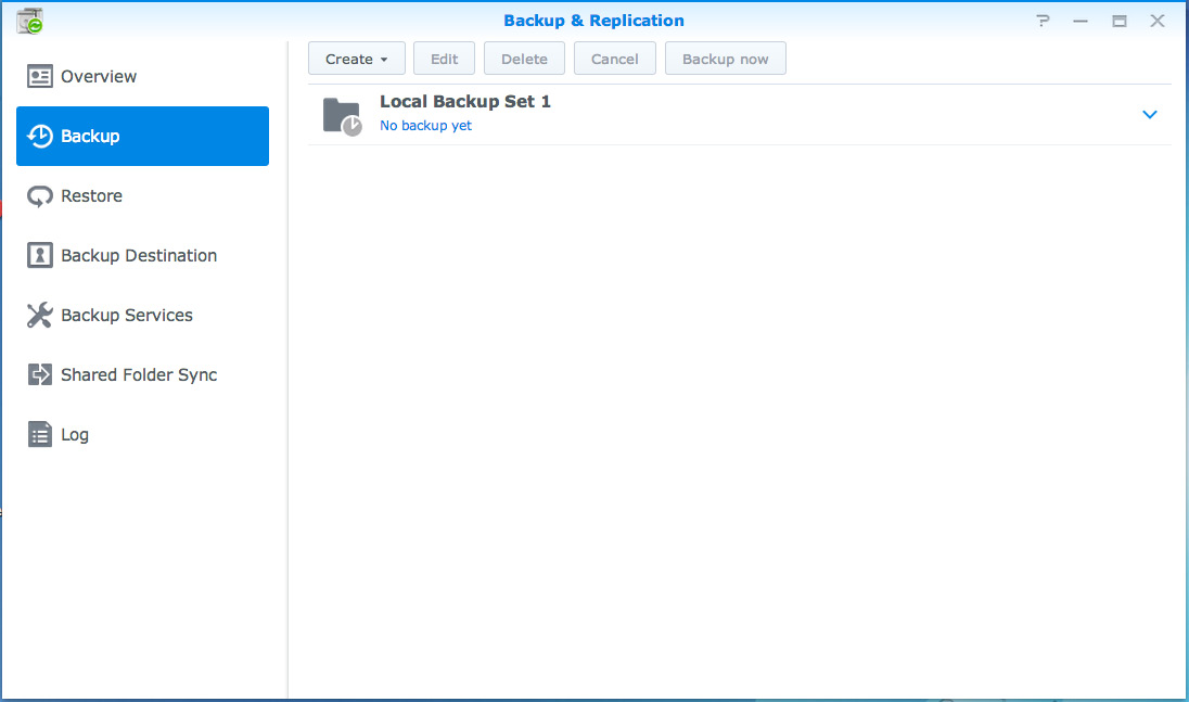 Brukerveiledning for Synology NAS Sikkerhetskopier data eller iscsi LUN på Synology NAS I tillegg til å sikkerhetskopiere data til Synology NAS, kan brukere som tilhører gruppen administrators utføre