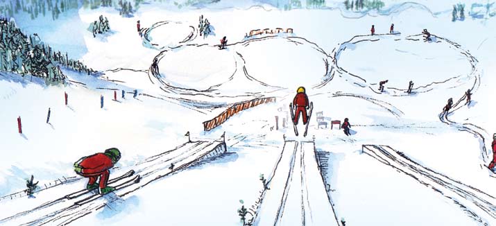 I norskfaget kan lærerne gi skirelaterte oppgaver. Temaet er godt representert i norske lesebøker, og vi har dokumentar- og skjønnlitteratur som er både rik og lesverdig.