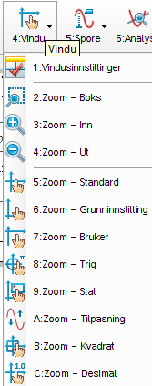 Plotte en graf Du plotter en graf ved å legge til applikasjonen Grafer.