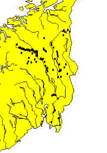 Stasjons-søk ved hjelp av kart(3); Det resulterende kartet viser stasjonene som oppfyller disse kravene.