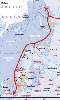 TSS har startet tekniske og kostnadsmessige vurderinger for å legge fiberoptisk kabel ved å forlenge en planlagt fiberkabel til Snøhvitfeltet videre til Svalbard. 2.