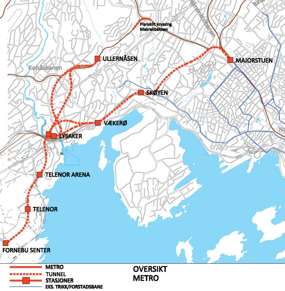 det. 4 Spesielt om anbefalte metroalternativer 4.