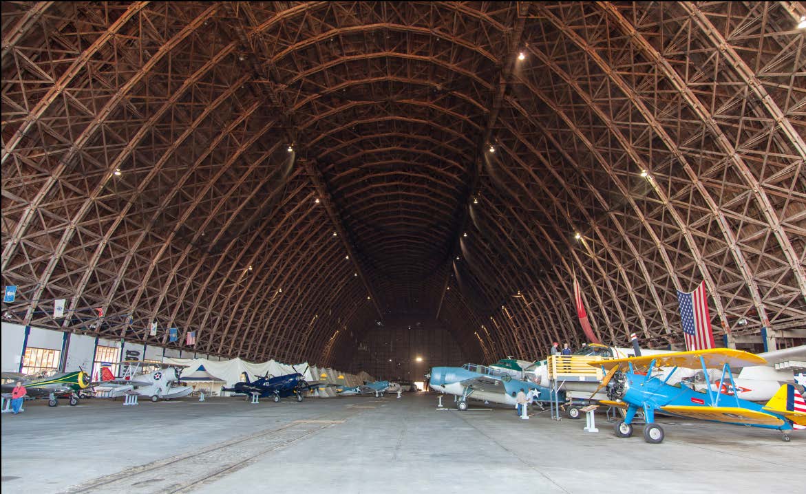 Nå Tillamook Air Museum, Oregon US