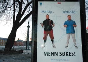 16 I 2010 vedtok bystyret i Trondheim å sette i gang Menn i helse for å rekruttere flere menn inn i omsorgstjenesten.