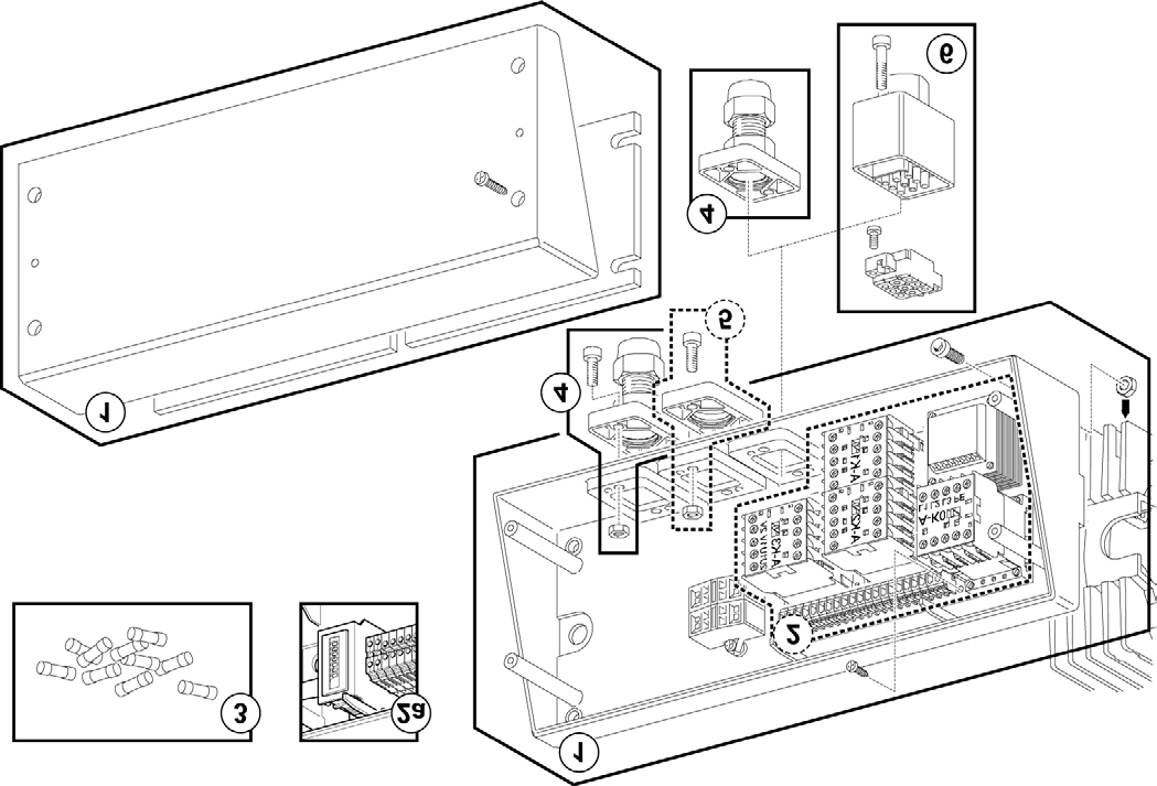 Service Manual for Electric Chain Hoist type SKA / SKB 12-4 Electric box POS QTY CODE Description 1 1 2219993 Electric cubicle (lid, cover, ground terminal and screws) - 2 1 2213004 PC board 400V