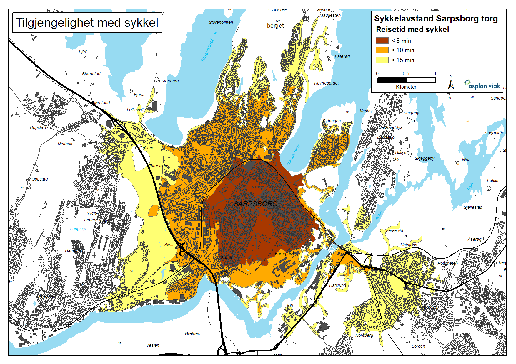 Hvordan skal Sarpsborg vokse rapport 37 Figur 31.