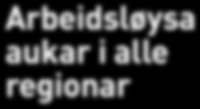 Regionale utviklingstrekk i Sogn og Fjordane Arbeidsløysa aukar i alle regionar REGIONAR Nordfjord-regionen består av kommunane Vågsøy, Selje, Bremanger, Eid, Gloppen, Hornindal og Stryn.