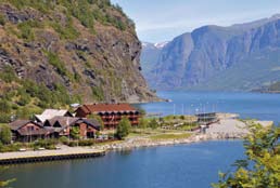 Plasseringa er perfekt for Noreg i eit nøtteskal - turane, og dei fleste aktivitetane er tilgjengelege rett utanfor hotellet.