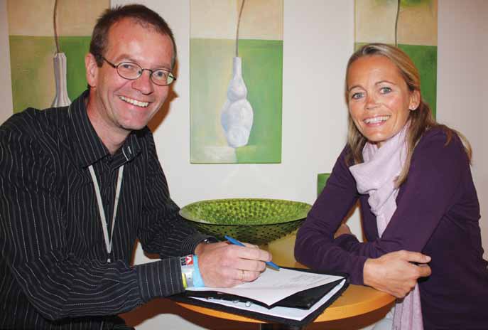 Mariann Bjølverud og Steinar Fuglevaag, KLP Aldri noe alternativ å slutte å jobbe Da Mariann Bjølverud fikk diagnosen multippel sklerose (MS), var veien kort til uføretrygd.