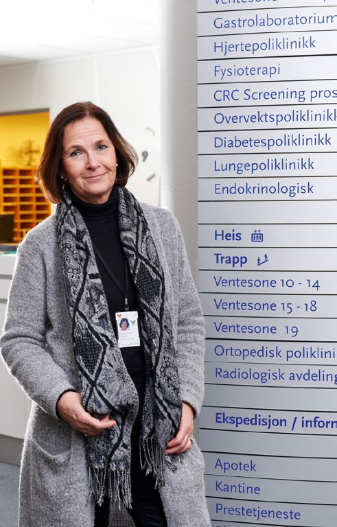 sier Svanhild Røed Løkken, som har hatt en koordinerende rolle i ombyggingen.