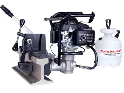 RHINO Varenr.: 80000 (RD07QC) Populær og driftssikker skinnebormaskin fra Rotabroach.