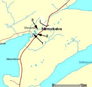 3.7. Mørsvikelva, Sørfold Mørsvikelva har et nedslagsfelt på 32 km 2, og munner ut i Mørsvikbotn i Sørfolda.