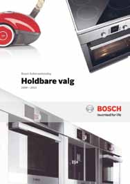 Bosch tilbyr et bredt utvalg av gjennomtenkte og energieffektive hvitevarer; alt fra kaffe- og kjøkkenmaskiner, strykejern og støvsugere til vask- og oppvaskmaskiner, tørketromler, kjøle- og