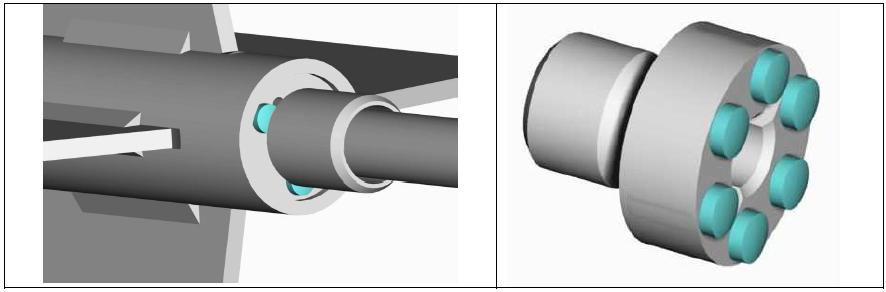 Figur 9: Thrust lager Foreløpig konklusjon etter 2mnd test: Noen CFD simulering og test i felt er blitt utført med dette nye designet.