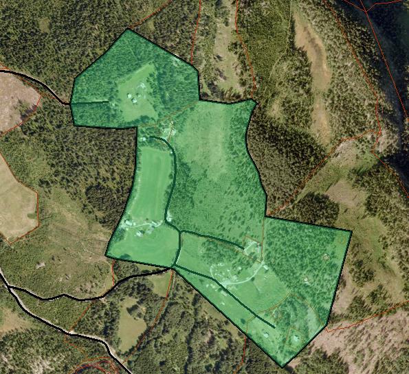 98. Gire LNF LNF Spredt bolig-, fritids- og næringsbebyggelse 247 daa Mindre landbrukseiendommer og skog, spredte boliger og hytter. Sefrak-registrerte bygg på eller i umiddelbar nærhet av området.