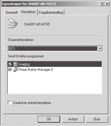 Windows 98/Me/000 INSTALLASJON AV PROGRAMVAREN Klikk på "Start"-knappen, velg "Instillinger" og deretter "Kontrollpanel". Dobbeltklikk på "Skannere og kameraer"-ikonet.
