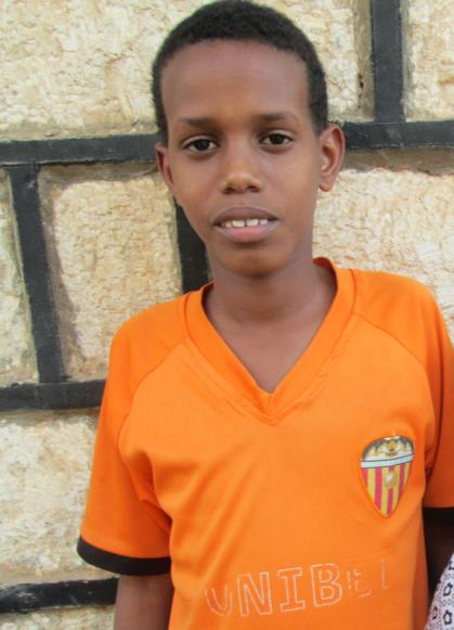 Bilde 23: Abdallah (12 år). Far Bilde 24: Abdijibar (7 år).